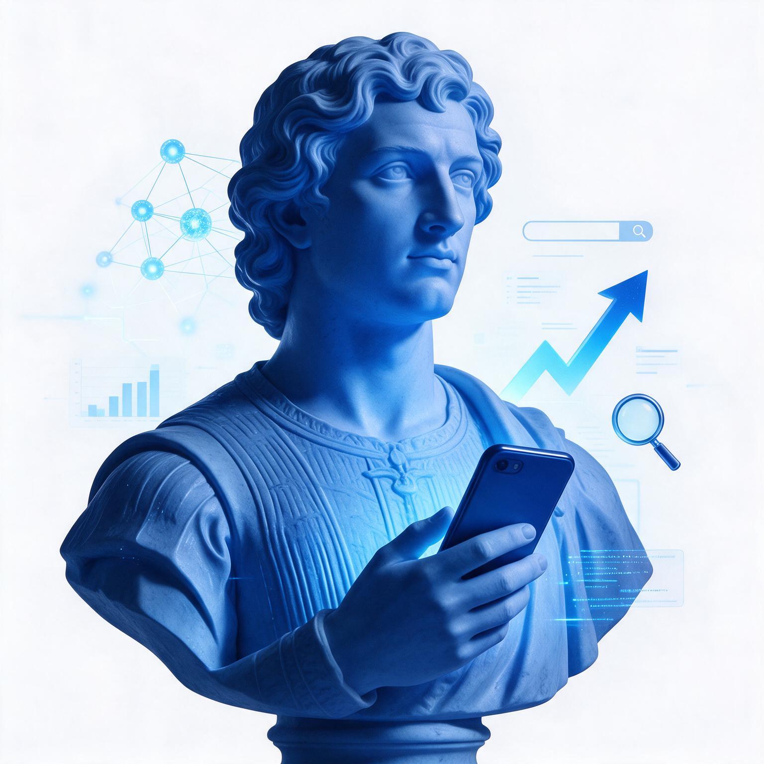 Esempio di dati visibilità su Google e Intelligenze Artificiali